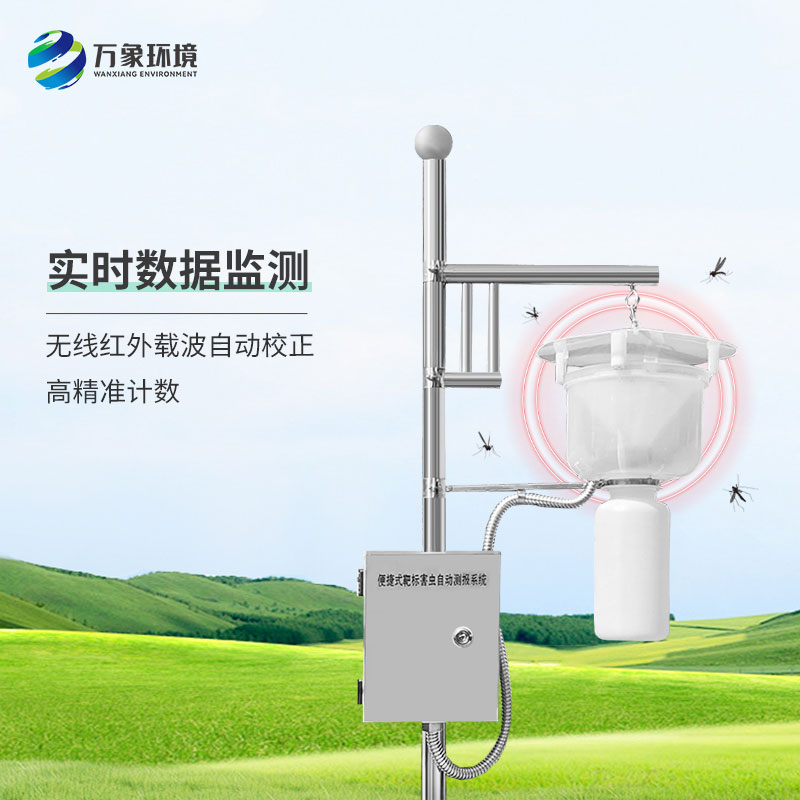 便攜式性誘測報燈幫助精準(zhǔn)誘捕害蟲，科學(xué)防控