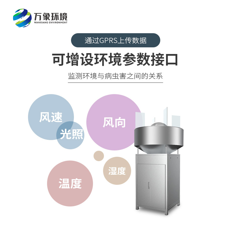 高空蟲情測報燈，專治草地貪夜蛾這種遷飛性害蟲！